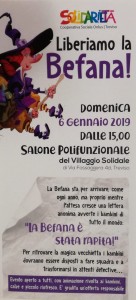 volantino Befana 2019