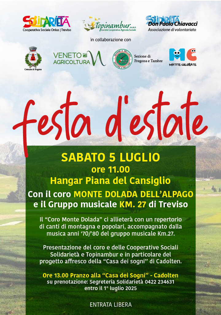 Musica tra le montagne – sabato 5 luglio 2025